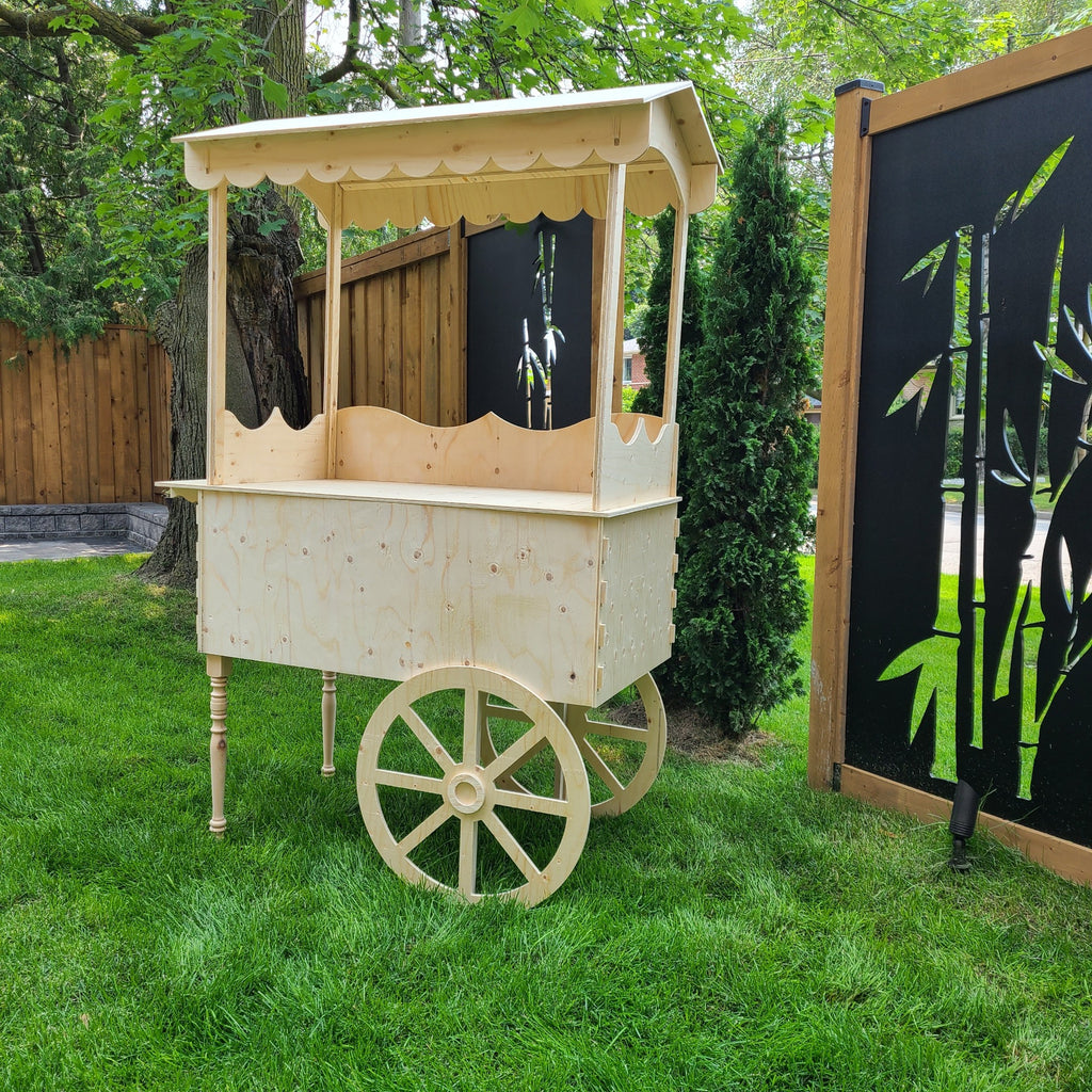 Wooden Candy Cart for Birthdays and Weddings  image 2 