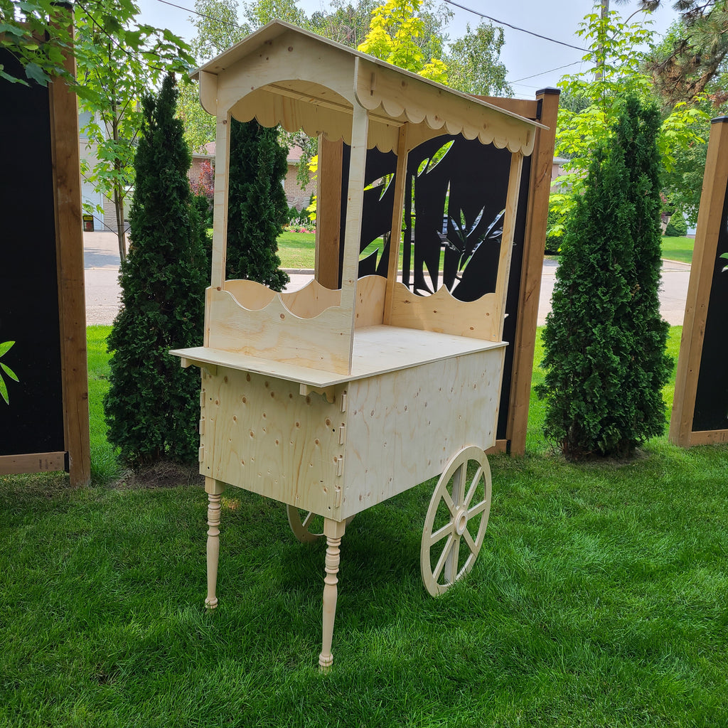 Wooden Candy Cart for Birthdays and Weddings  image 3 