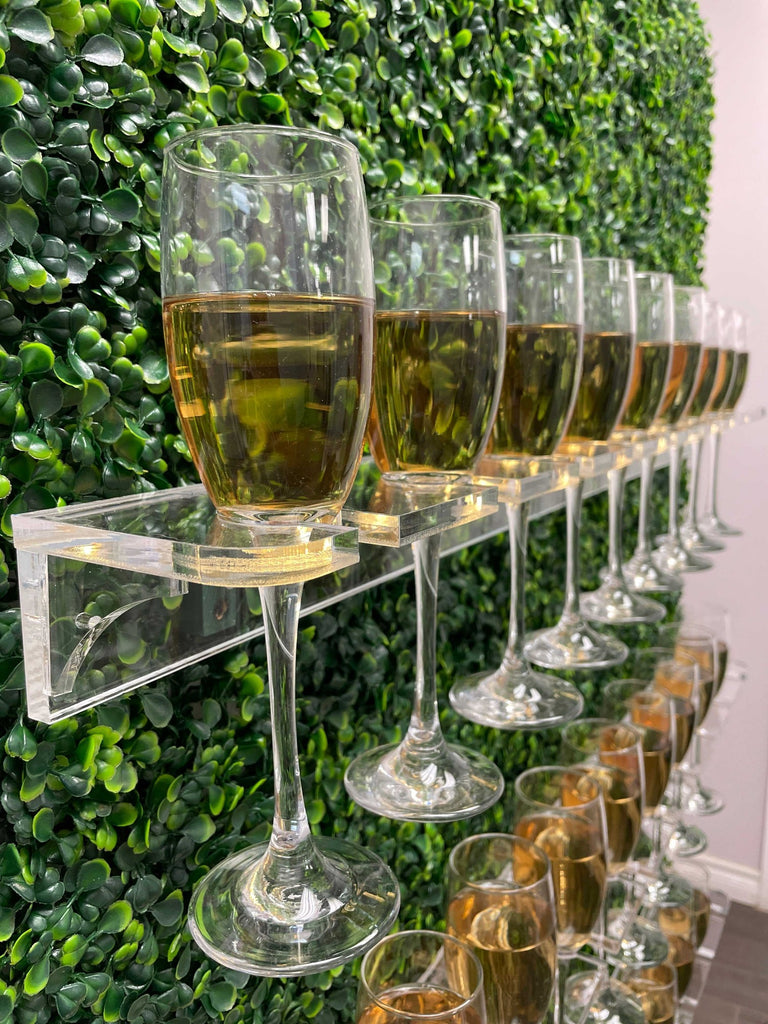 Glass holder, Glass shelf ,4-Tier Champagne, Glass Flute Holder, Wall Stand Rack, 40 Glass Drinks Shelf, 4-Tier Champagne ,Glass Flute Champagne, Wall Holder