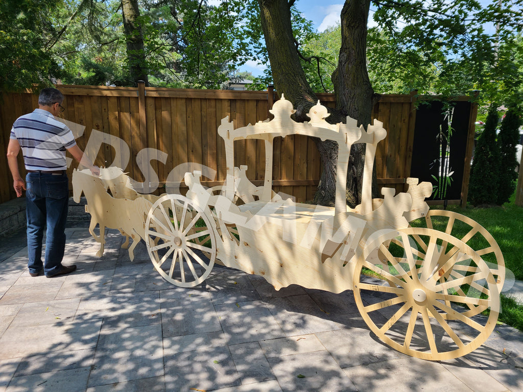 Fairy Tale Princess Carriage for Princess Themed Birthday Parties Image 4 
