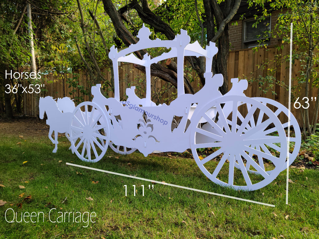 Fairy Tale Princess Carriage for Princess Themed Birthday Parties Image 2 