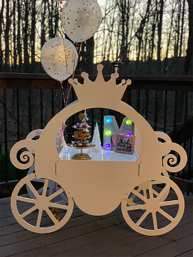 Cinderella Carriage for Princess Themed Birthday Parties Image 2